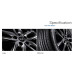 tuix 17 black chrome alloy wheels hyundai elantra  2010-15